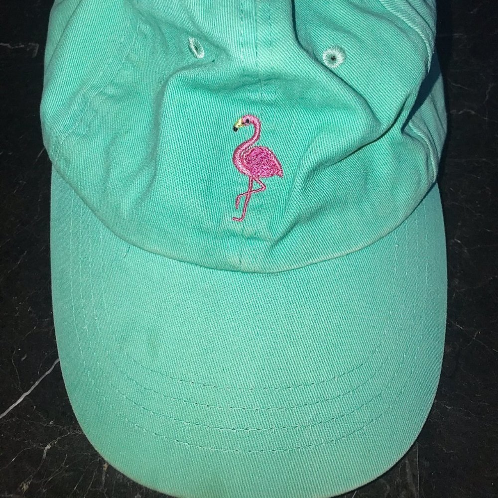 Vintage Flamingo Logo Cap (Turquoise)